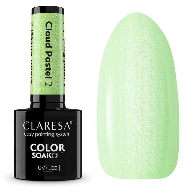 Afbeelding laden in galerijviewer, Claresa uv led gellak 5ml cloud pastel 2
