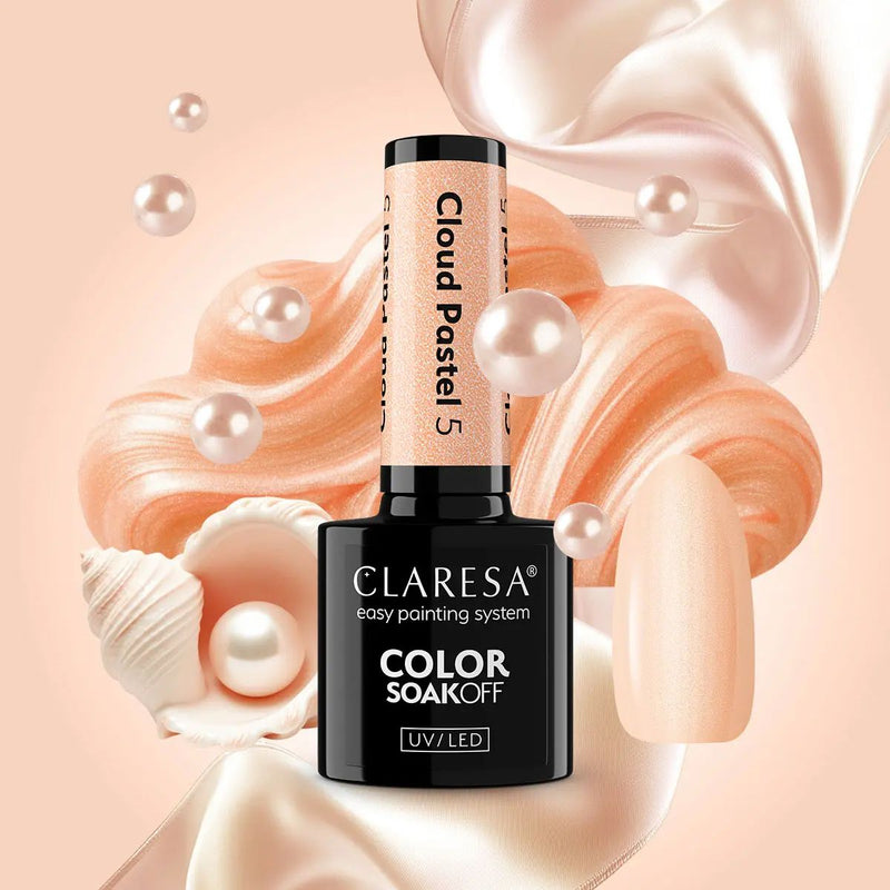 Cargue la imagen en el visor de la galería, Claresa uv led gellak 5ml cloud pastel 5
