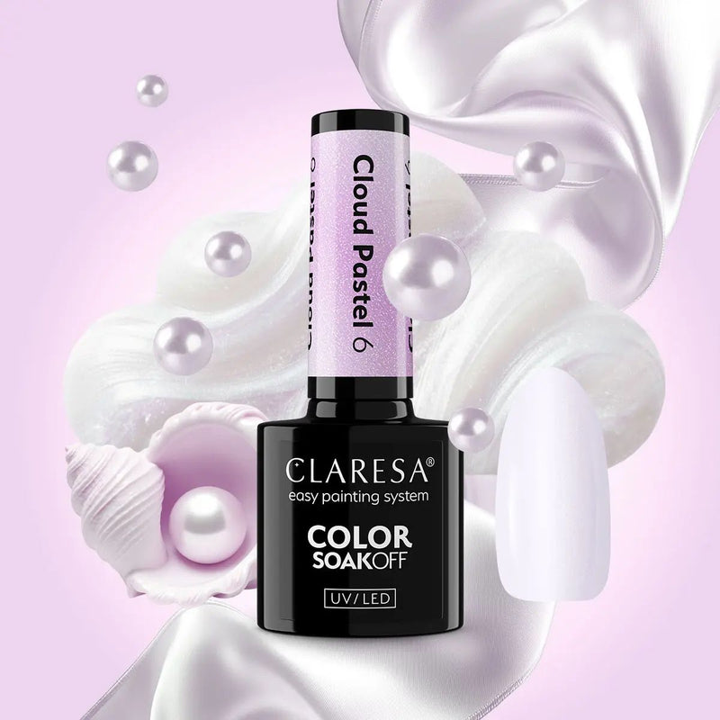 Chargez l'image dans la visionneuse de la galerie, Claresa uv led gellak 5ml cloud pastel 6
