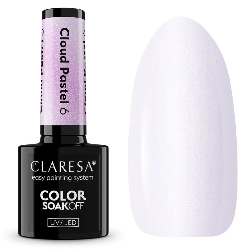 Chargez l'image dans la visionneuse de la galerie, Claresa uv led gellak 5ml cloud pastel 6
