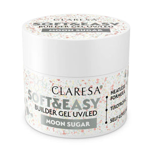 Claresa keratine soft easy builder gel moon sugar 45gr.