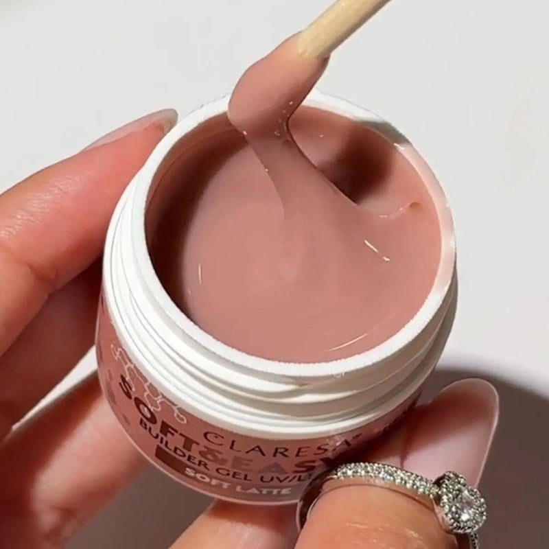 Afbeelding laden in galerijviewer, Claresa keratine soft easy builder gel soft latte 45gr.
