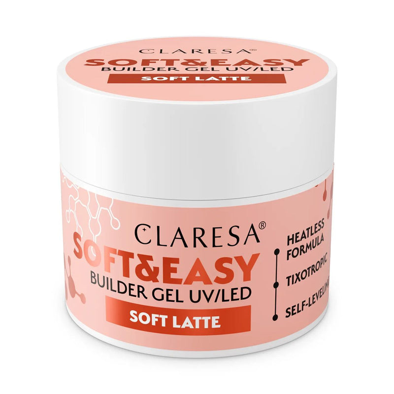 Afbeelding laden in galerijviewer, Claresa keratine soft easy builder gel soft latte 45gr.
