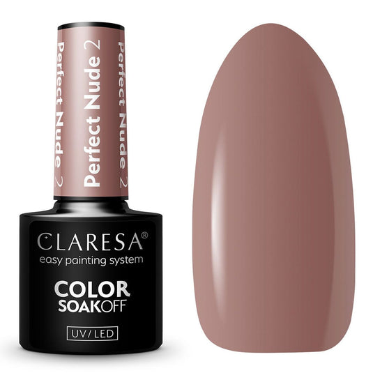 Claresa uv led gellak 5ml perfect nude 2