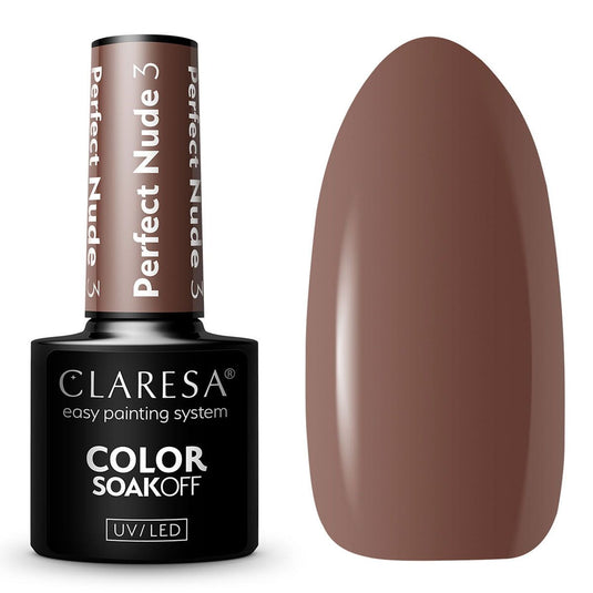 Claresa uv led gellak 5ml perfect nude 3