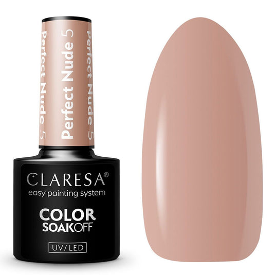 Claresa uv led gellak 5ml perfect nude 5