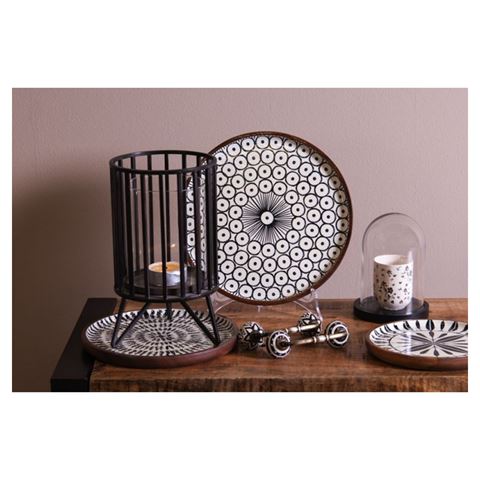 Clayre eef stolp 6gl3477 transparent 23x29 cm