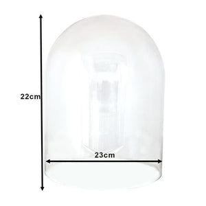 Clayre eef stolp 6gl3548 transparent 23x22 cm