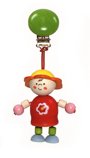 Hess cliphanger bloemenmeisje