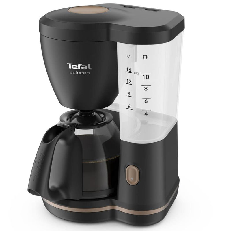 Load image into Gallery viewer, Tefal includeo koffiezetter zwart 1,25l
