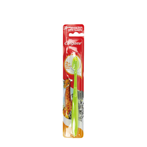 Colgate tandenborstel 2+ extra soft groen