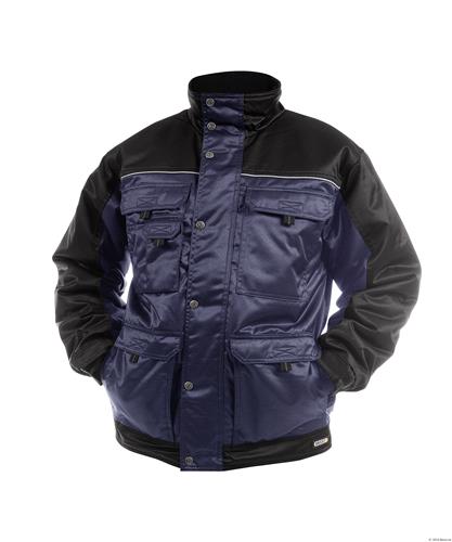 Dassy winterjas tignes marine zwart m