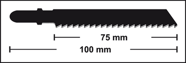 Connex decoupeerzaagblad bosch lam-100 2st - com300010