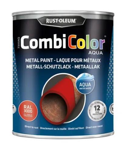 Rust-oleum combicolor aqua ral1018 hoogglans zinkgeel 750ml