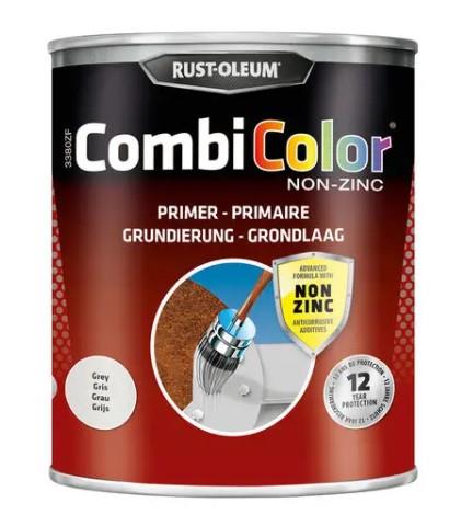 Rust-oleum combicolor non-zinc anti-roest primer grijs 750ml