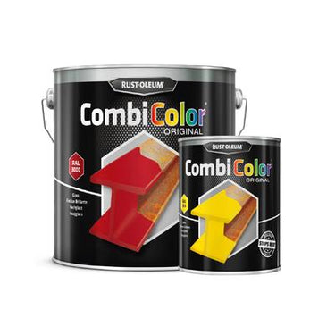 Rust-oleum combicolor metaalverf ral3000 rood 2.5ltr