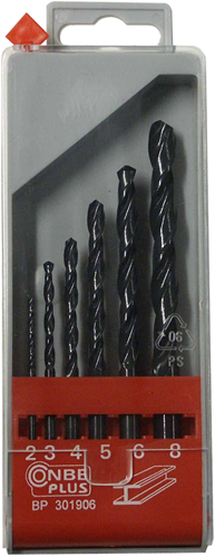 Con:p set metaalboren 2-8mm 6dlg - bp301906