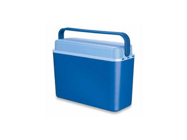 Connabride auto koelbox blauw 12ltr blikjes flessen smal model 41x15.5x29.5cm(dieptexbreedtexhoogte) 7uur