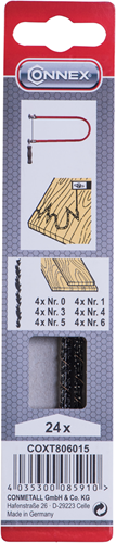 Load image into Gallery viewer, Connex figuurzaagblad zarsa mix hout (24s) - coxt806015
