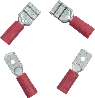 Connex kabelschoenassortiment 0.5-1mm rood - coxt190540