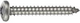 Connex plaatschroef pank 4.2x32 16st a2 - ky4564232