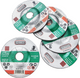 Connex set 5x slijpschijf steen 115mm - cox938015