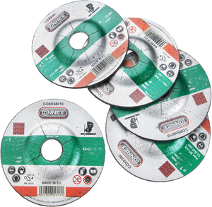 Connex set 5x slijpschijf steen 125mm - cox938016
