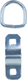 Connex sjoroog met d-ring 90x30mm vz - dy270659