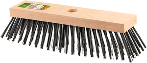 Connex straatbezem 29cm 'staaldraad' - flor12070