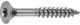 Connex tx-schroef 5.0x40 200st a2 - kk3265040