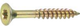 Connex tx-schroef 5.0x45 8st vz - ky3215045