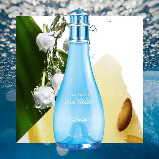 Davidoff eau de toilette spray coolwater woman 50ml dames