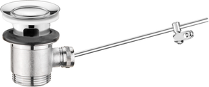 Cornat afvoerplug wastafel +stang 1 1 4 ch - tec317405
