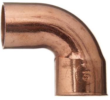 Cornat cu-soldeer knie 1s 90gr 15 (10st) - t569215