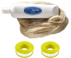 Cornat dichtingset hennep+neofermit+teflon - t380501