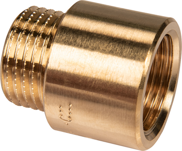 Cornat messing verlengstuk 1 2x20mm - t381201
