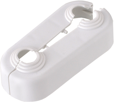 Cornat rozet aanpasbaar dpl.10-18mm wi 2st - t383900