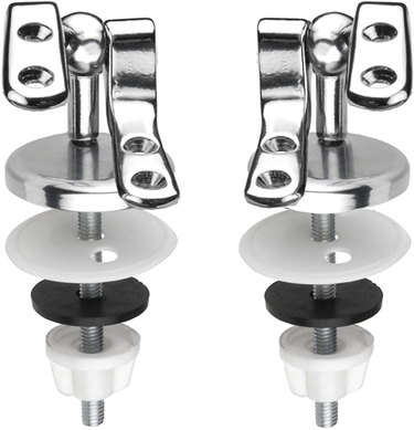 Cornat wc-bril bevestigingset hout ch - tec364891