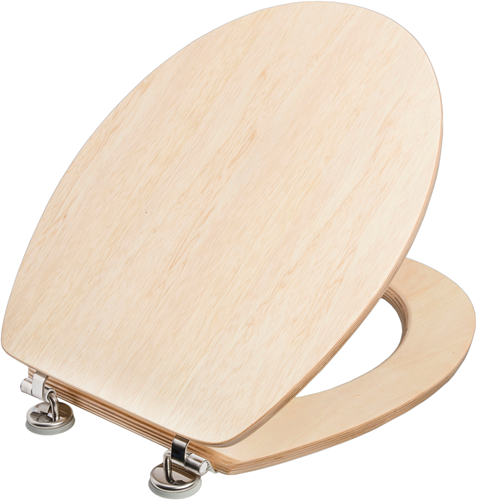 Load image into Gallery viewer, Cornat wc-bril hout ligna vuren - ksligk

