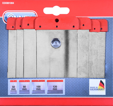 Connex japanse spatelset metaal 4dlg - cox881004