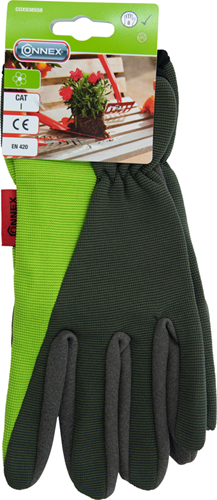 Load image into Gallery viewer, Connex handschoen tuin spandex groen gr08 - cox938558
