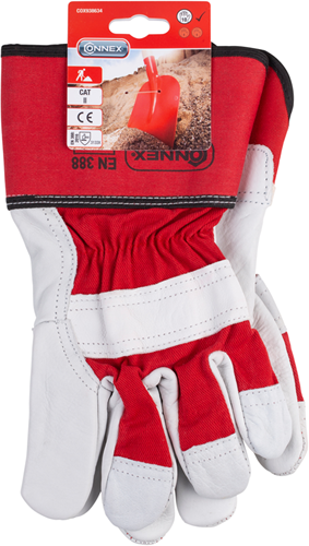 Load image into Gallery viewer, Connex handschoen premium leder gs gr10 - cox938634

