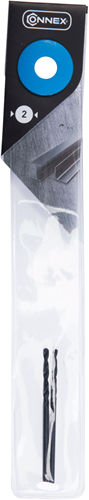 Connex metaalboor 2.0mm (49mm) (2st) blauw - cox970022