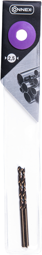 Load image into Gallery viewer, Connex cobaltboor 2.5mm (57mm) (2st) lila - cox970527
