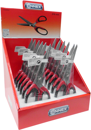 Afbeelding laden in galerijviewer, Connex huishoudschaar 210mm rvs box - coxb896901
