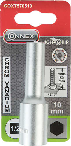 Load image into Gallery viewer, Connex 1 2 dopsleutel 10mm lang - coxt570510

