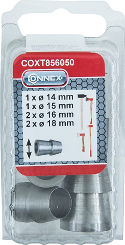 Connex producten hamerwig bijlwig 6stuks 14 15 2x16 2x18mm
