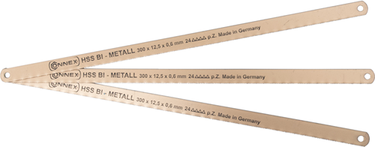 Connex producten zaagblad los voor ijzerzaag 300mm metaal hss 3stuks