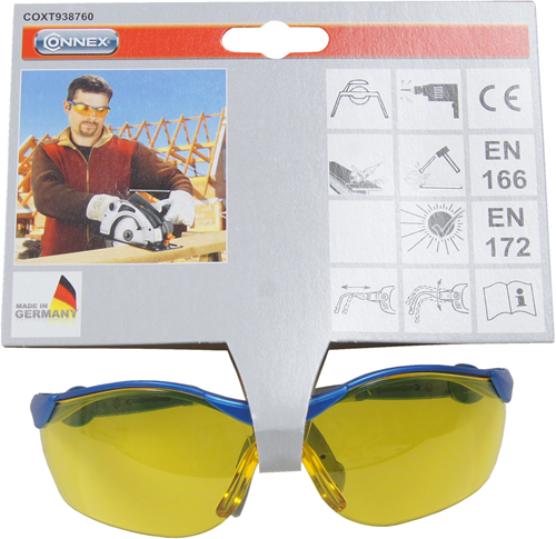 Load image into Gallery viewer, Connex beschermbril geel en166+172 - coxt938760
