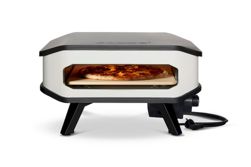 Load image into Gallery viewer, Cozze Elektrische pizzaoven 13'' met pizzasteen 2200W zwart
